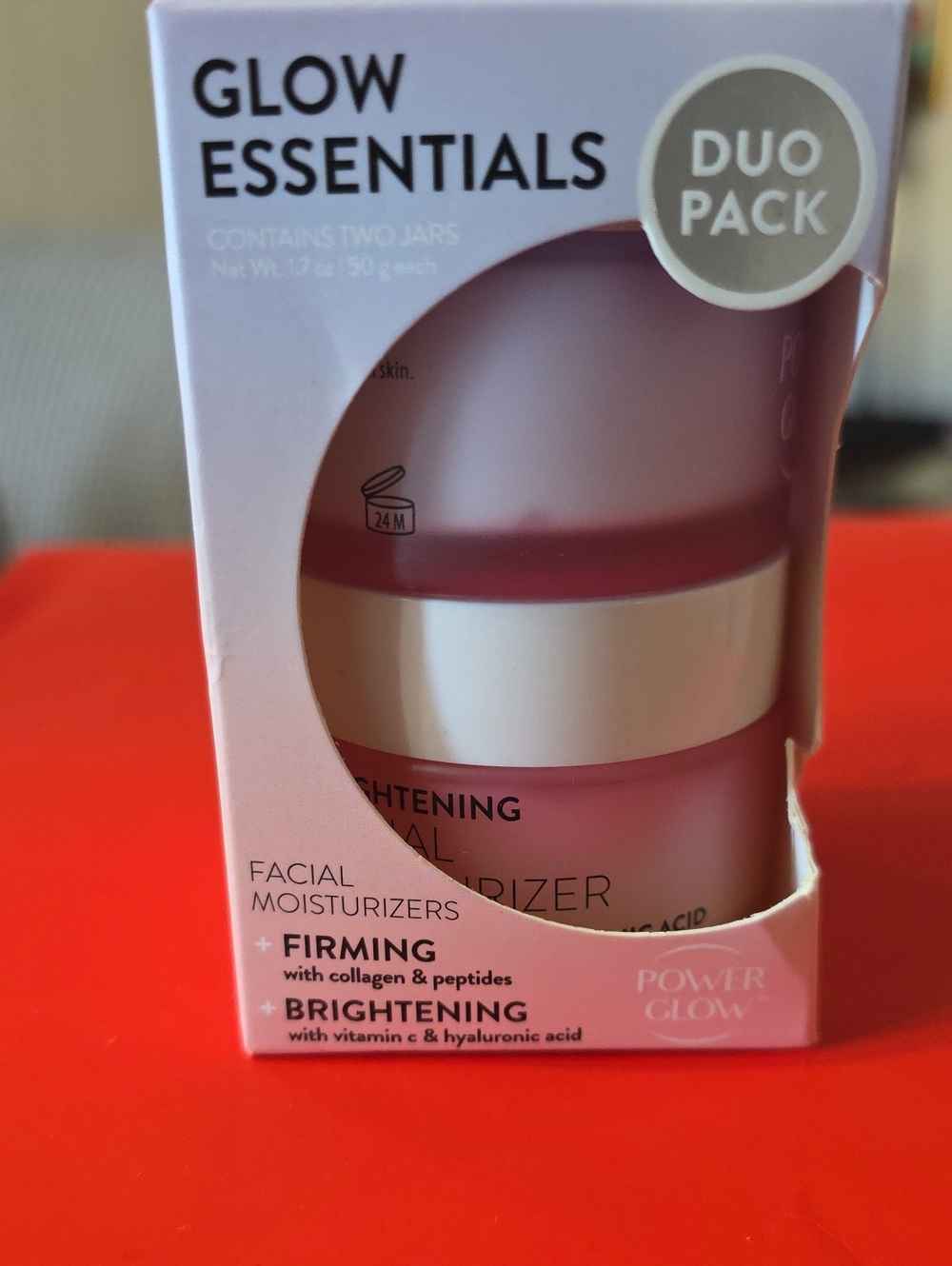 Essentials Glow Facial Moisturizer Duo Pack - Pink